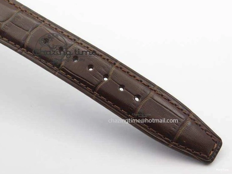 MIROTIME 0418 Portuguese Chrono RG IW371480 ZF 1:1 Best Edition White Dial On Brown Leather Strap A7750 V HighPerformance 7266